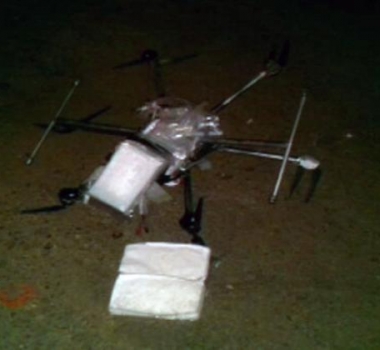 Un drone transporte de la drogue !