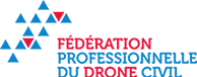 logo drone professionnel federation drone civil