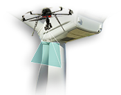 Inspection aérienne par drone